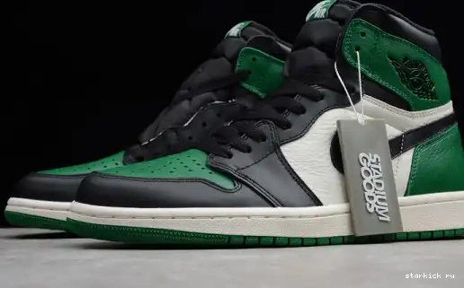 'Pine Retro 555088-302 Air High OG Green' Jordan 555088-302 1 0701